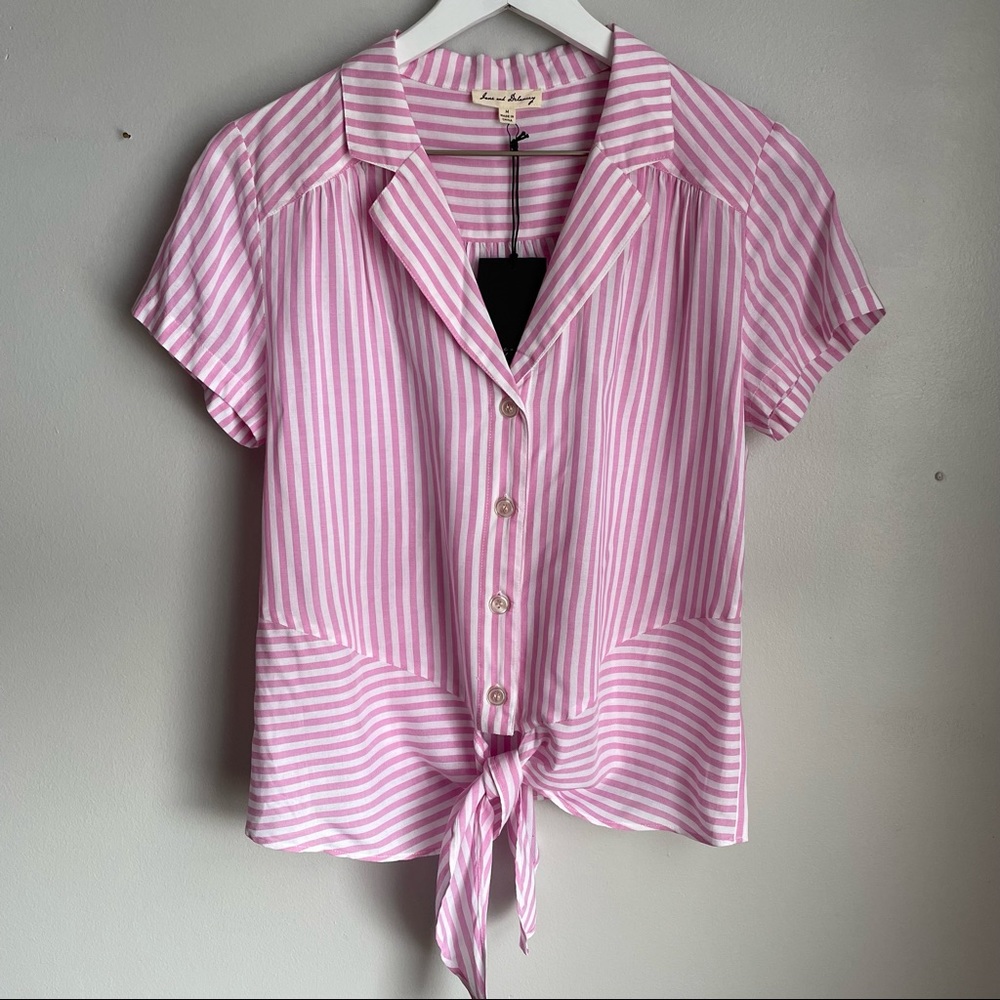 NWT Jane and Delaney blouse Size M